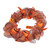 Halloween Door Wreath Decorations Front Door Hanging Pumpkin Mesh Wreath for Walls Windows Tables