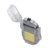 Arc Cigarette Lighter IP56 Waterproof Wind Proof LED Lighting Portable Multifunctional Dual Arc Lighter Silver
