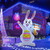 Easter Inflatable Bunny LED Lights Luminous Holiday Venue Decoration