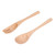 Wooden Spoon Fork Set Natural Environmentally Friendly Reusable Salad Servers Tableware Supplies
