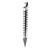 24 Inch Snow Gauge Metal Measuring Stick 90cm Height Accurate Scale Winter Snow Measurer Ruler Outdoor Christmas Decorations Black