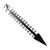 24 Inch Snow Gauge Metal Measuring Stick 90cm Height Accurate Scale Winter Snow Measurer Ruler Outdoor Christmas Decorations Black