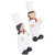 Resin Couple Chef Figurine Sculptures Statues Decor Kitchen Bar Cabinet Bakery Decoration Gift