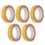 5PCS Double Sided Tape 10M Strong Adhesion Tensile Resistance Detachable Double Sided Masking Tape for Carpet Leather
