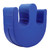 Patient Turning Device PU Leather U Shaped Bedridden Elderly Paralyzed Patient Nursing Turn Over Pillow with Strap 13cm Blue
