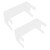 2Pcs Acrylic Display Rack Transparent Toys Dolls Jewelry Stand Shelf for Bedroom