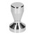 Coffee Tamper Stainless Steel Italian Compact Coffee Powder Press Hammer for Home Office Silver51mm
