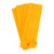 4Pcs Cake Scraper Durable Eco Friendly Plastic 8 Styles Hanging Hook Design Cake Smoother for Baking DIY Yellow
