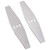 5pcs Grass Trimmer Replacement Blades Steel Electric Mower Head Blades Garden Tool for Cutting Grass Weeds Underbrush Thorns