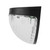 4Pcs Solar Powered LED Lights Outdoor Courtyard Waterproof Wall Mounted Lighting Lamp(Black)