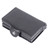Card Holder Black Card Case RFID Blocking Aluminium Alloy PU Anti Degaussing Large Capacity Withstand Wear Card Wallet