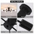 6-Lights Modern Chandelier Ceiling Light Black Industrial Semi Flush Mount Celing Light Fixture for Bedroom Dining Room Kitchen Living Room (Bulbs Not Included)