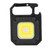 COB Small Flashlights Rechargeable Portable Mini Pocket Lights with Folding Triangle Bracket for Fishing Camping