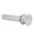 Household Basin Sink Electroplating Pop Up Drain Stopper Kit Wash Basin AccessoriesWithout Overflow Hole