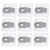 9pcs Robot Cleaner Dust Bag Disposable Dust Collection Bag for Roborock G10S G10S PRO T8 T8 PLUS Q7 MAX S7 MAXV UITRA