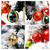 6cm Christmas Ball Ornaments 30 Pieces Of Shatter Proof Christmas Tree Ornaments for 2021 Xmas Holidays Weddings Party