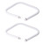 2Pcs Pool Pump Hose Replacement Leakproof Elastic Filter Pump Tube with Fixed Buckle