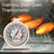 Oven Temperature Measuring Tool Stainless Steel Kitchen Temperature Measuring Tool Grill  Temperature Measuring Tool with Hook Instant Read for Kitchen