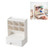 Desktop Storage Box Multi Compartment Drawer Slanting Pen Holder Organizer Desk Sundry Stationery Rack for Student Children