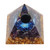 Crystal Pyramid Exquisite Beautiful Pyramid Power Stone Ornament for Desks Living Room Bedroom Office Decoration