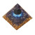 Crystal Pyramid Exquisite Beautiful Pyramid Power Stone Ornament for Desks Living Room Bedroom Office Decoration