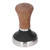 Coffee Powder Press Hammer and Distributor Set Stainless Steel Coffee Tamper with Wooden Handle for Cafe 53mm