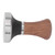 Coffee Powder Press Hammer and Distributor Set Stainless Steel Coffee Tamper with Wooden Handle for Cafe 53mm