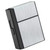 Cigarette Case with Lighter for Men Double Arc Automatic Ejecting Cigarette USB Charging Windproof Cigarette Holder Case Silver