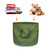Collapsible Garden Bag Canvas Reusable Gardening Bag Water Resistant Garden Leaf Waste Bag Waste Sack Yard Waste Bag