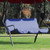 Garden Courtyard Outdoor Waterproof Polyester Taffeta 3‑seats Swing Chair Hammock Seat Cushion Cover