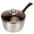 Small Soup Pot Thickened Compound Steel NonMagnetic Single Handle Cooking Kitchenware 18cm