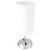 Desk Lamp Shade with USB Charging Ports for Study Bedroom Living Room Bedside Lighting