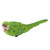 Parrot Figurine Simulation Vivid Innovative Wall Mounted Hand Painted Resin Parrot Model Toy for Garden Home Decor Photography Prop Green