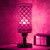 TD001 Modern Crystal Lamps Modern Glam Table Lamp for Bedroom Living Room Study Room Office