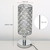 TD001 Modern Crystal Lamps Modern Glam Table Lamp for Bedroom Living Room Study Room Office