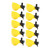 10Pcs Automatic Bird Waterer Large Capacity PP Material Bird Water Drinker for Chicken Quail