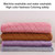 Wearable USB Electric Blanket Heating Blanket with Timing Function 3 Gear Adjustment Pink