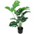 Artificial Monstera Deliciosa Plant 80cm 18 Leaves Plastic Lifelike Decorative Fake Potted Plant for Indoor Outdoor