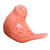 Cute Bird Ornament Ceramic Modern Simple Bird Ornament for Living Room Home Decor Red