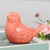 Cute Bird Ornament Ceramic Modern Simple Bird Ornament for Living Room Home Decor Red