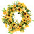 Sunflower Garland Door Ornament Ins Nordic Sunflower Decoration Hello Hanging Ornament