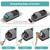 4 in 1 Electric Knife Sharpener 3 Rotational Speed Adjustable Digital Display Electric Knife Sharpeners Suitable for Straight Blade Knives / Serrated Knives / Ceramic Knives / Scissors