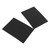 4pcs Black NOn slip Self Adhesive Floor Protectors Furniture Sofa Desk Chair Rubber Feet Pads