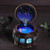Vintage Music Box with 12 Constellations Rotating Goddess Twinkling LED Light(Aries)