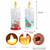 Christmas LED Candle Light Bright Flickering Bulb Battery Operated Realistic Flames Fake Candle