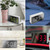 LED Mirror Alarm Clock Digital Alarm Clock Multifunctional Mini Electronic Alarm Clock for Bedroom Living Room Office