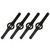 20Pcs Lawn Mower Long Blade Safety Plastic Mowing Machine Parts Accessories Lawn Care Tool