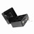 1Pc Mini Portable Iron Petty Lockable Cash Money Coin Safe Security Box Household (Black)