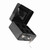 1Pc Mini Portable Iron Petty Lockable Cash Money Coin Safe Security Box Household (Black)