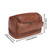 PU Leather Toiletry Bag Large Capacity Travel Organizer Bag with Hanging Hook Bathroom Shaving Bags
